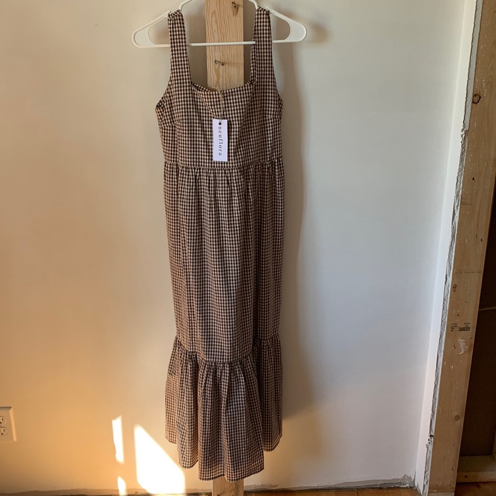 NWT Neuflora Gingham dress